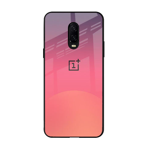 Sunset Orange OnePlus 6T Glass Cases & Covers Online