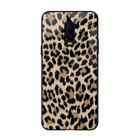 Leopard Seamless OnePlus 6T Glass Cases & Covers Online