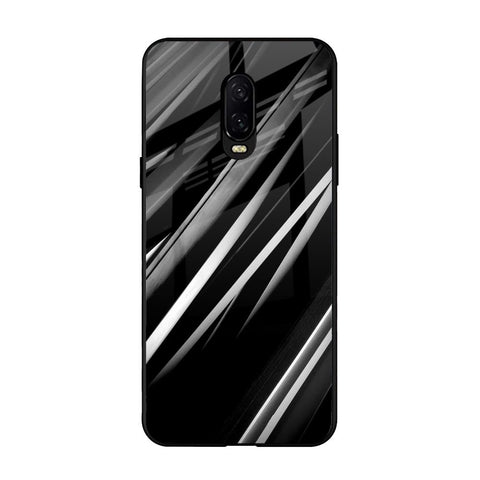 Black & Grey Gradient OnePlus 6T Glass Cases & Covers Online