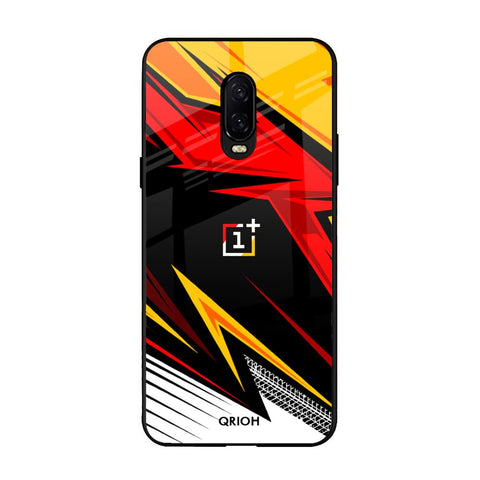 Race Jersey Pattern OnePlus 6T Glass Cases & Covers Online