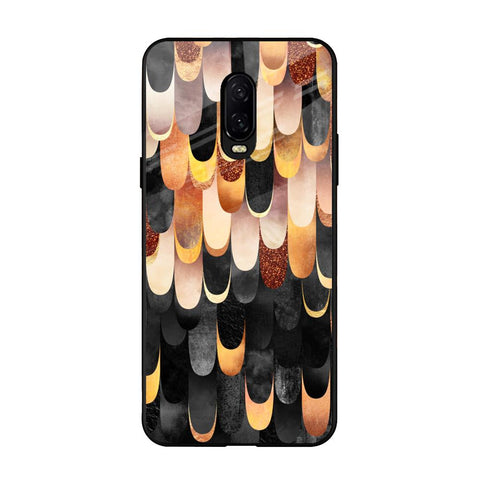 Bronze Abstract OnePlus 6T Glass Cases & Covers Online