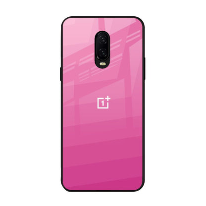 Pink Ribbon Caddy OnePlus 6T Glass Back Cover Online