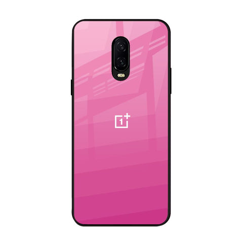 Pink Ribbon Caddy OnePlus 6T Glass Back Cover Online