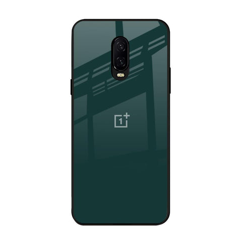 Olive OnePlus 6T Glass Back Cover Online