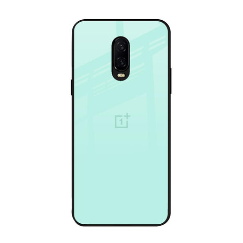 Teal OnePlus 6T Glass Back Cover Online