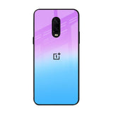 Unicorn Pattern OnePlus 6T Glass Back Cover Online
