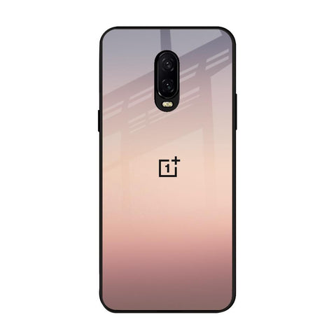 Golden Mauve OnePlus 6T Glass Back Cover Online