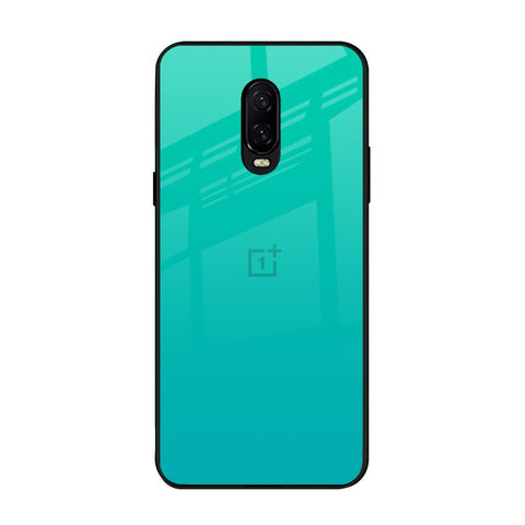 Cuba Blue OnePlus 6T Glass Back Cover Online