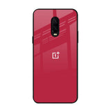Solo Maroon OnePlus 6T Glass Back Cover Online