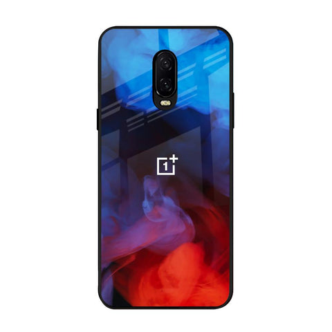 Dim Smoke OnePlus 6T Glass Back Cover Online