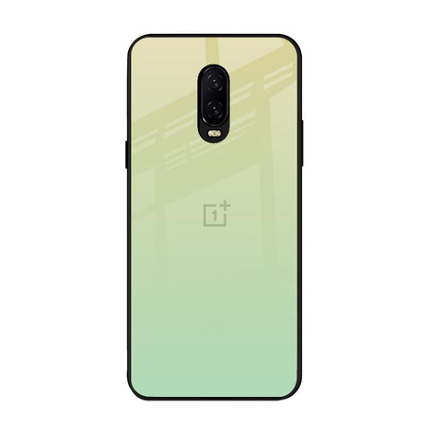 Mint Green Gradient OnePlus 6T Glass Back Cover Online
