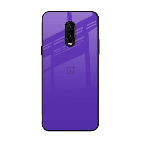 Amethyst Purple OnePlus 6T Glass Back Cover Online
