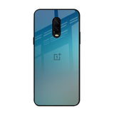 Sea Theme Gradient OnePlus 6T Glass Back Cover Online