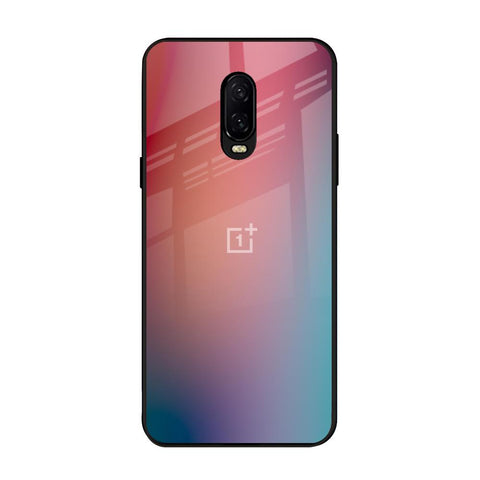 Dusty Multi Gradient OnePlus 6T Glass Back Cover Online