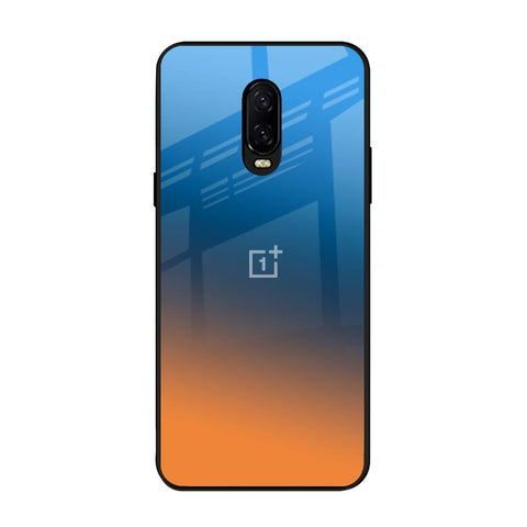Sunset Of Ocean OnePlus 6T Glass Back Cover Online