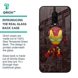 Angry Baby Super Hero Glass Case for OnePlus 6T