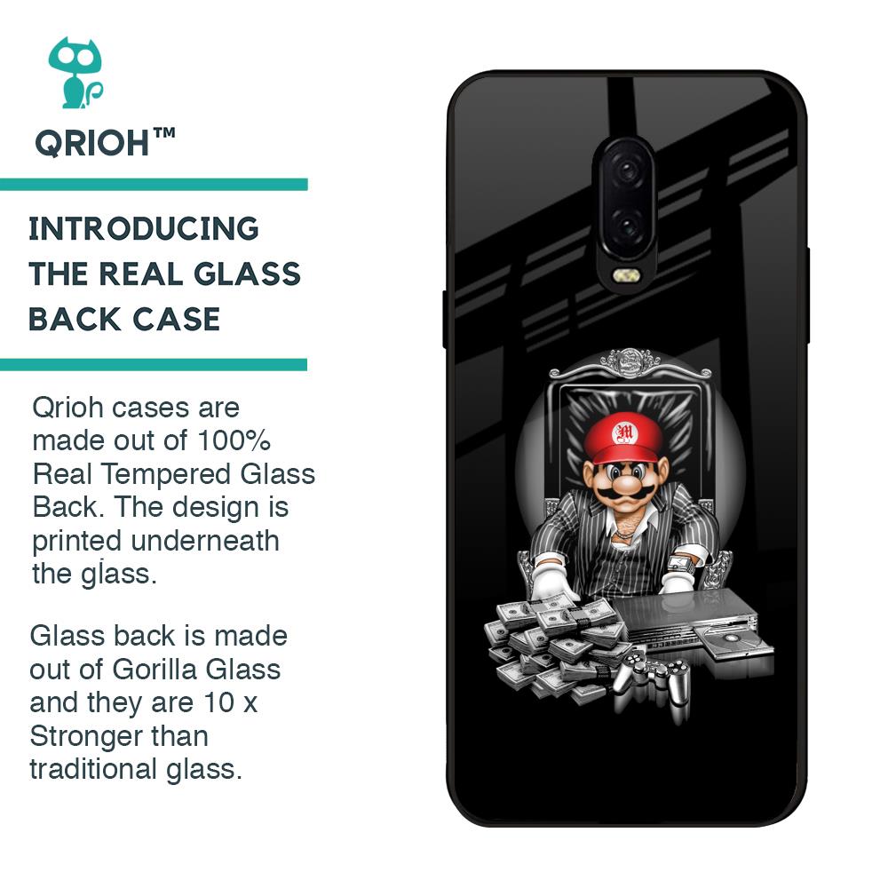 Dark Secret Glass Case for OnePlus 6T