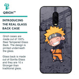 Orange Chubby Glass Case for OnePlus 6T