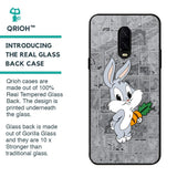 Cute Baby Bunny Glass Case for OnePlus 6T