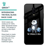 Real Struggle Glass Case for OnePlus 6T