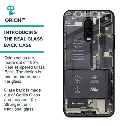 Skeleton Inside Glass Case for OnePlus 6T