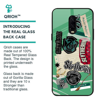 Slytherin Glass Case for OnePlus 6T