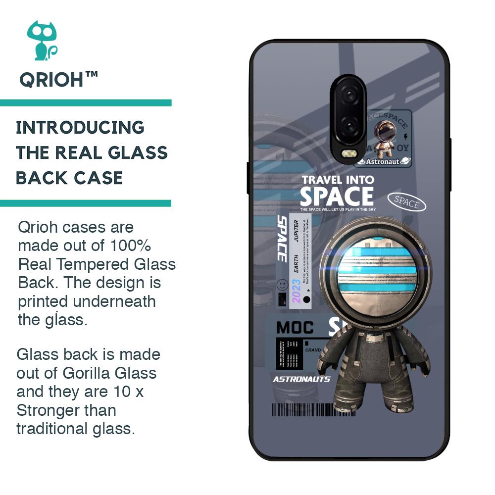 Space Travel Glass Case for OnePlus 6T