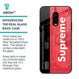 Supreme Ticket Glass Case for OnePlus 6T