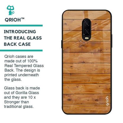 Timberwood Glass Case for OnePlus 6T