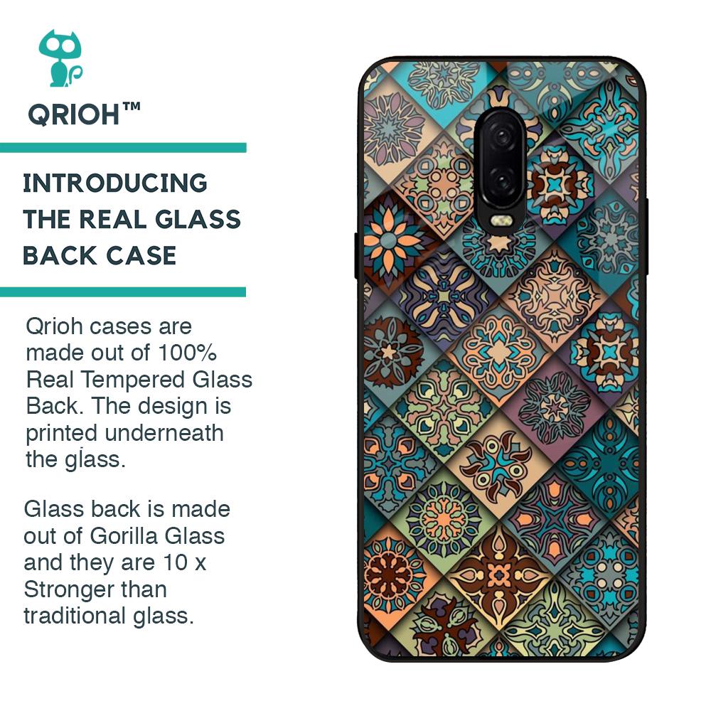 Retro Art Glass case for OnePlus 6T