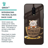 Tea With Kitty Glass Case For OnePlus 6T