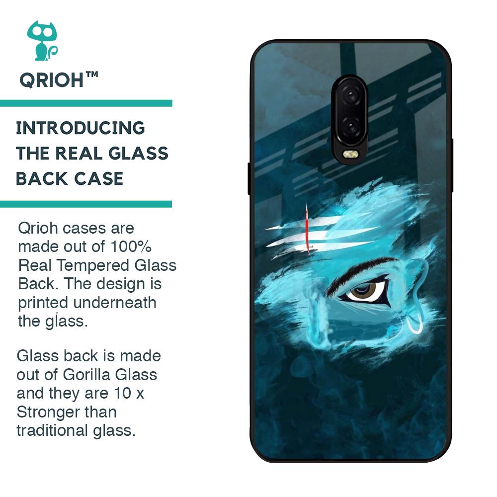 Power Of Trinetra Glass Case For OnePlus 6T