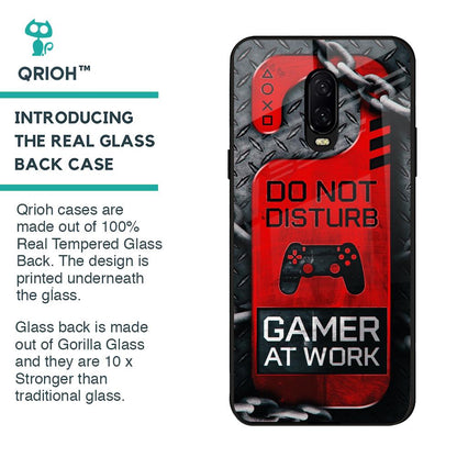 Do No Disturb Glass Case For OnePlus 6T