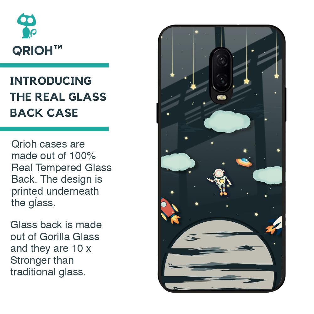 Astronaut Dream Glass Case For OnePlus 6T