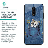 Kitty In Pocket Glass Case For OnePlus 6T