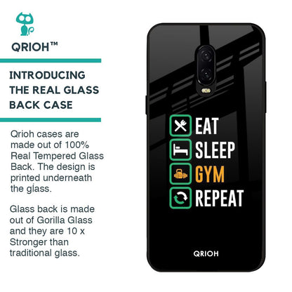 Daily Routine Glass Case for OnePlus 6T