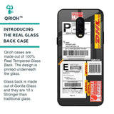 Cool Barcode Label Glass case For OnePlus 6T
