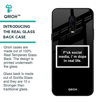 Dope In Life Glass Case for OnePlus 6T