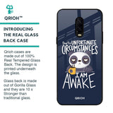 Struggling Panda Glass Case for OnePlus 6T