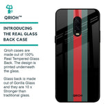 Vertical Stripes Glass Case for OnePlus 6T