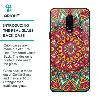 Elegant Mandala Glass Case for OnePlus 6T
