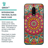 Elegant Mandala Glass Case for OnePlus 6T