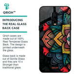 Retro Gorgeous Flower Glass Case for OnePlus 6T
