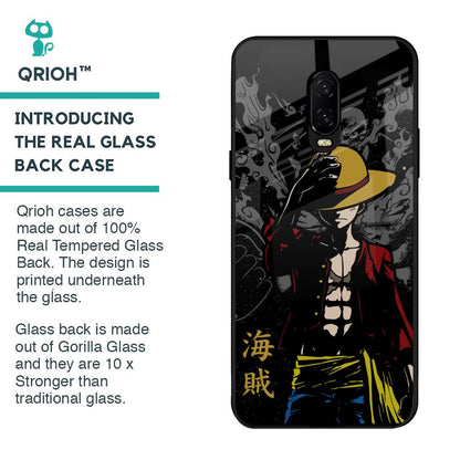Dark Luffy Glass Case for OnePlus 6T