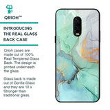 Green Marble Glass case for OnePlus 6T