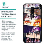 Anime Eyes Glass Case for OnePlus 6T