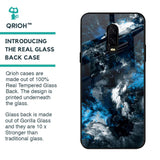 Cloudy Dust Glass Case for OnePlus 6T