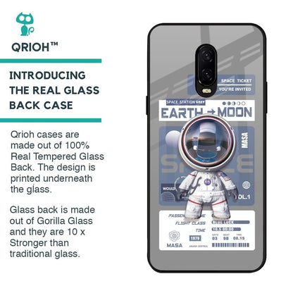 Space Flight Pass Glass Case for OnePlus 6T
