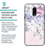 Elegant Floral Glass case for OnePlus 6T
