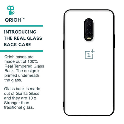 Arctic White Glass Case for OnePlus 6T